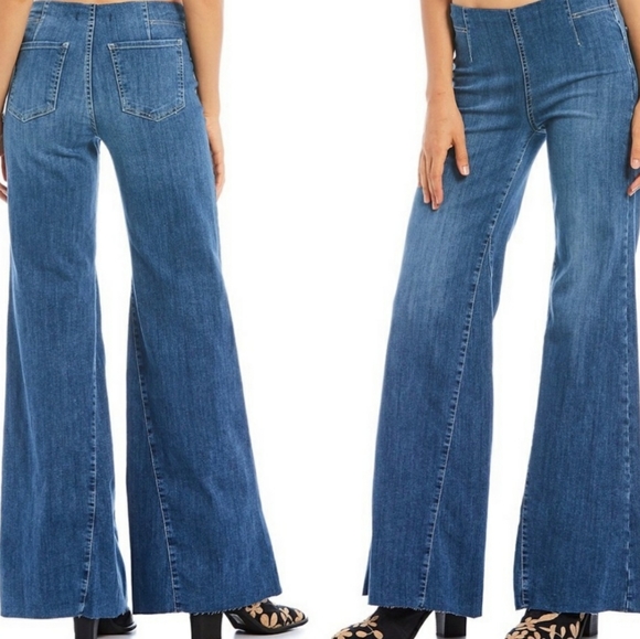 Free People Denim - Free People Flared Pull-On Jeans